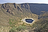 Salt Lake crater. El Sod, Yabelo .South Ethiopia