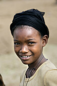 Ari tribe young girl. Key Afer market. Ethiopia