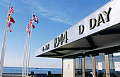 France. Calvados. War landing beaches. Arromanches-les-Bains. Landing forces museum.