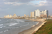 Seaside hotels on the Mediterranean, Tel Aviv, Israel