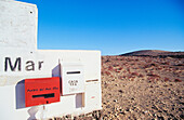 Mailboxes. Fuerteventura. Canary Islands. Spain