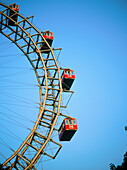 Big Wheel. Prater fun park. Vienna. Austria.