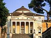 Vicenza Palace, called Rotonda, by architect Palladio. Veneto. Italy.