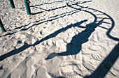 Shadows in the sand