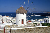 Windmill. Mykonos. Cyclades, Greece