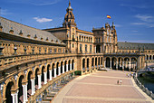 Plaza de España, María Luisa Park. Seville. Spain