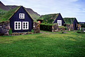 Old traditional farms (fol museum). Skogar. Iceland