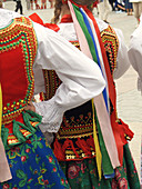 Girls in Krakow National Costume, Krakow, Poland