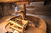 Mill. Al-Qsar in the ad-Dakhilah oasis. Libyan desert. Egypt
