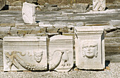 Ruins of Roman Forum, detail. Aquileia. Friuli-Venezia Giulia, Italy