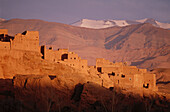 Kasbah from Kelaa M gouna surrounding area. Dades Valley. High Atlas. Morocco