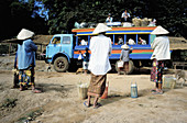 Public transport. Champasak. Laos
