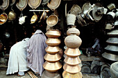 Women at copper bazaar. Peshawar. North-West Frontier Province, Pakistan