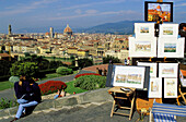 Overview from Piazzale Michelangelo. Florence, Italy