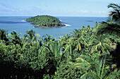 Îles du Salut: île du Diable from Royale island. French Guiana. France