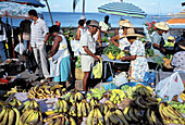 Saint Pierre. Local market. Martinique (French Département d outre Mer - DOM). French West Indies. France. Caribbean