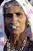 Balouch tribe woman. Makhan coast. Balochistan. Pakistan.