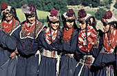 Summer festival (Utchao). Kalash ethnic group. Rumbur valley. Chitral area. North West Frontier Province (NWFP). Pakistan