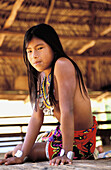 Emberá Indians. Chagres National Park, Panama