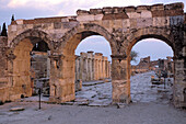 Turquie. Province of Denizli. Pamukkale Hierapolis.