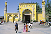 Id Kah Mosque. Kashgar (Kashi). Sinkiang Province (Xinjiang). China
