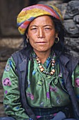 Woman from Tamang ethnic group. Nuwakot province. Nepal.
