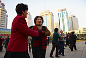 China, Yunnan, Kunming, People square.