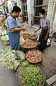 Market. Nyaung Oo. Bagan. Myanmar. Burma
