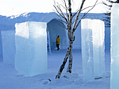 Ice hotel. Jukkasjärvi village, Kiruna. Sweden
