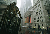 The New York Stock Exchange. Wall Street. New York City. USA