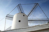 Windmill in Sant Lluis. Menorca. Balearic Islands. Spain