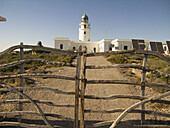 Cavalleria lighthouse. Minorca. Balearic Islands. Spain.