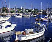 Newport harbor, Rhode island, USA.