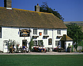 Tiger inn public house ( pub ), East dean village, Sussex, England, U.k.