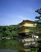 Kinkakiji (golden) temple, Kyoto, Japan.