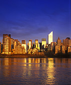 Mid-town skyline, Manhattan, New york, USA.