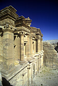 Monastery (al deir), Petra ruins, Jordan.