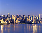 Mid-town skyline, Manhattan, New York, Usa