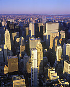 Mid-town skyline, Manhattan, New York, USA.