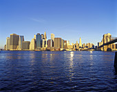 Downtown skyline, Manhattan, New York, USA.