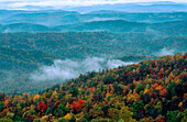 Cherohala Skyway. Cherokee and Nantahala National Forest. Tennessee and North Carollina. USA