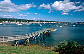 Southwest Harbor in Mount Dersert Island. Maine. USA