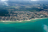 Aerial view of Pernambuco s northern coastline, Brazil (S. Atlantic)