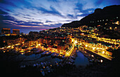 Port of Fontvieille. Monaco