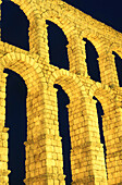 Roman aqueduct. Segovia. Spain