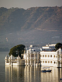 Lake palace hotel from Lake Pichola, Udaipur, India