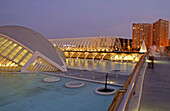 Spain Valencia Region (La Comunidad Valenciana) Valencia City City of Arts and Sciencies (Ciudad de las Artes y de las Ciencias) by Santiago Calatrava