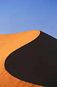 Sand dune in Sossusvlei. Namib Desert. Namibia