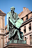 Gutenbergdenkmal, Gutenbergplatz, Straßburg, Elsaß, Frankreich