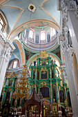 Interior of the Russian orthodox Church of the Holy Spirit, Lithuania, Vilnius